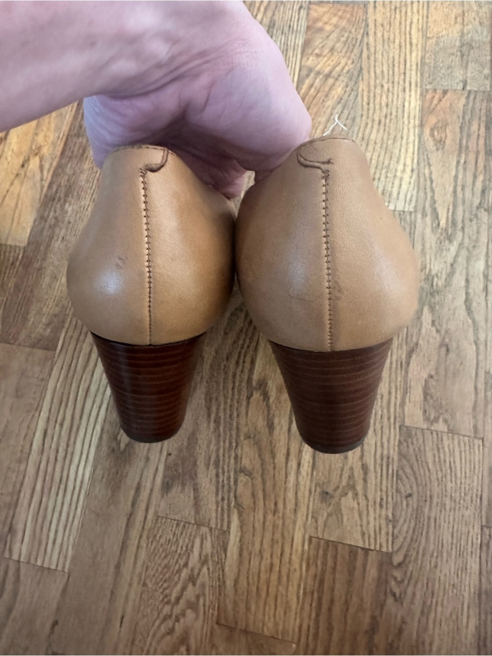 Vionic Women's Carmel Block Heel Pump in Tan - Picture 6 of 9
